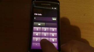 Samsung i8910 Startscreen