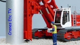 NZG Liebherr LB 28 Drilling Rig 'Soletanche Bachy' by Cranes Etc TV