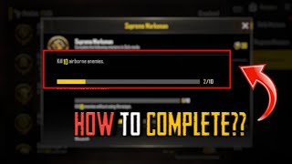 ?How to complete "kill 10 airborne enemies" Achievement??Easy??? |Pubg mobile|