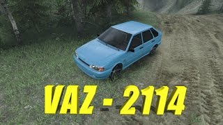 SpinTires обзор мода ( VAZ - 2114 )