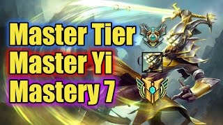 Master Tier Master Yi Suseri - League of Legends