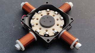 Free Energy Generator Using Modified CPU Fan