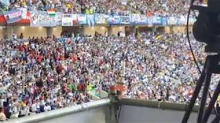 Así ha sonado el himno de Argentina en su debut en el Mundial de Rusia 2018