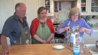 Hungarians in the Kitchen - How to Make Nokedli (Noodles)