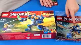 Распаковываем подарки ✰ 1 ЧАСТЬ ✰  Нано-механический робот Джея LEGO Ninjago 30292