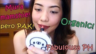 GRWM using organic cosmetics from Fabulousa PH | Momi Koteng Sto. Domingo