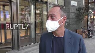 Italy: Milan bank workers use Green Pass on first day of roll-out