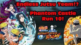 PC Endless Jutsu Team! Phantom Castle 10! Naruto Shippuden Ultimate Ninja Blazing