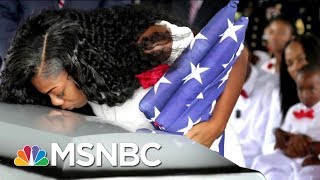 President Donald Trump Undercuts Gold Star Widow Myeshia Johnson In New Tweet | Morning Joe | MSNBC