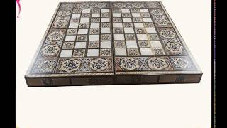 Chess/Backgammon Board, 50 cm/20 inch