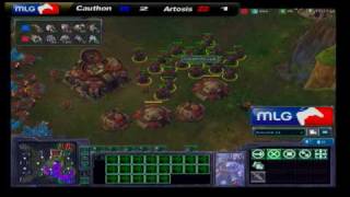Starcraft 2 Cauthon vs Artosis MLG 4/5