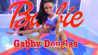 Unbox Daily: Gabby Douglas SHEROS Barbie Collector Pink Label Doll Review - 4K