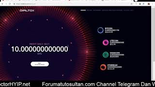 Baru Dialtox Free BTC DOGE LTC Cloud Mining 10 G/Hs