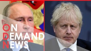 Russia BANS Boris Johnson Over "Hostile" Sanctions