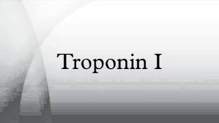 Troponin I