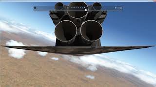 X-Plane 11 Flight Simulator shuttle landing