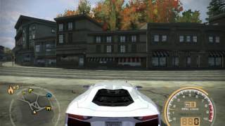 Need For Speed Most Wanted 2005 Amazing Graphics - Lmaborghini Aventador Mod !!!