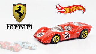 รถเหล็ก Hotwheels Ferrari P4