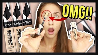 EL MEJOR CORRECTOR QUE PROBÉ!!! Infallible More Than Concealer