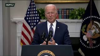 LIVE: Joe Biden delivers remarks on efforts to evacuate US citizens in Afghanistan