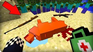 ?Моя собака умирает? ЖИВИ! [ЧАСТЬ 2] Зомби апокалипсис в майнкрафт! - (Minecraft - Сериал)