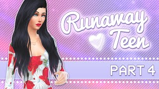 Let's Play The Sims 4: Runaway Teen Challenge | Part 4 - Moving In