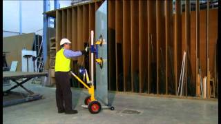 How to safely move glass with GGR Glassbuddy trolly