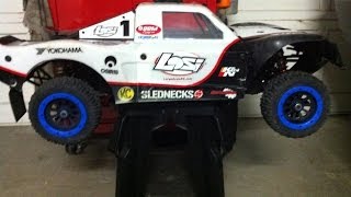Monster Energy Losi 5ive t with new Zenoah G320 from DDM