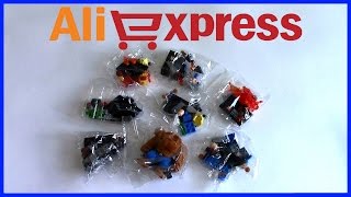 Минифигурки LEGO Распаковка посылки с Aliexpress Unboxing