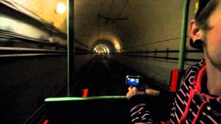 Groß Ouvrage du Hackenberg - Schmallspurbahn Fahrt