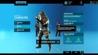 Ghost Recon Online: Character Creation