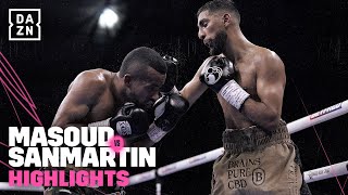 Close Decision Shabaz Masoud vs. Jose Sanmartin Fight Highlights