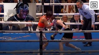 'WTF THIS IS CRAZY' ???? - KSI Reacts To Amazing DAZN Fights