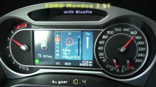 FORD Mondeo 2.5T 100-200 kph [4th] with Superchips bluefin