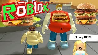 GET BELLY FAT IN 24 HOURS GUARANTEE IN ROBLOX | ROBLOX EATING SIMULATOR!