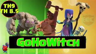 TH9: Cómo Hacer el Ataque GoHoWitch (Gólem, Brujas y Montapuercos) (SIN LANZARROCAS) ǀ ECOC