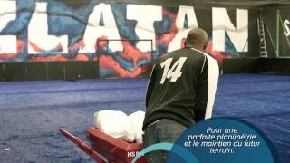 TERRAIN DE FOOT EN GAZON SYNTHETIQUE POSE PAR GREEN8/LAWSON