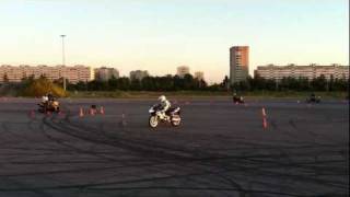мото джимхана / moto gymkhana video ru spb 04 aug 2011