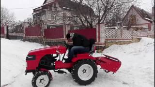 ОБКАТКА МОТОТРАКТОРА FORTE 12 л.с