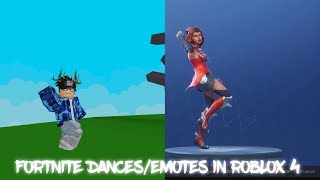 Fortnite Dances/Emotes in Roblox 4