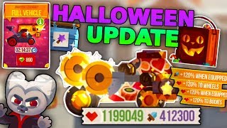 NEW HALLOWEEN UPDATE - MAXING A MACHINE & NEW BOXES, MAGIC TOOLBOX C.A.T.S: Crash Arena Turbo Stars