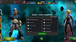 Marvel Contest of Champions - Imperius Rex - Invisible Woman vs. Ægon