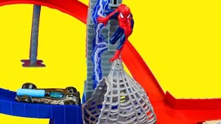 Hot Wheels Spiderman vs. Electro Speed Circuit Showdown