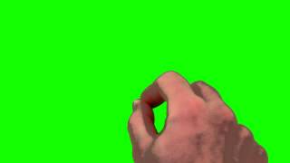 FREE HD Green Screen Hand Gestures for iPad Animation
