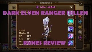Summoners War – Dark Elven Ranger Isillen! Dark Elven Ranger Runes, Skills, Review Suppressive Fire