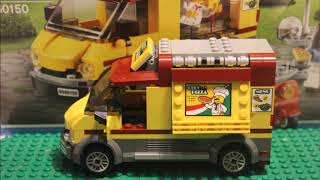 Обзор на набор LEGO 60150"Пиццерия на колёсах"