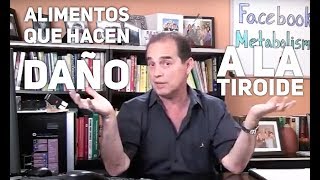Episodio #81 Hipotiroidismo | Alimentos que hacen daño a la Tiroides