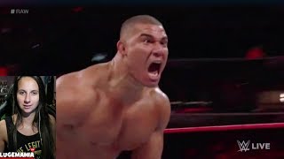 WWE Raw 7/24/17 Kurt Angles Son vs Kurt Hawkins