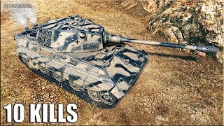 ГРАМОТНЫЙ БОЙ на Е 75 ? ТАНКАНУЛ И НАДАМАЖИЛ ? карта: Эль Халлуф World of Tanks E75