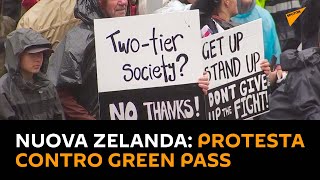 Nuova Zelanda: protesta contro green pass da sei giorni davanti al Parlamento